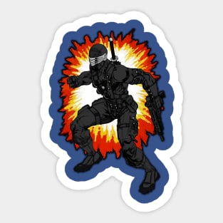 Snake Eyes Sticker